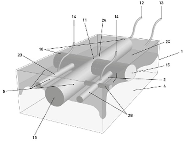 Figure 7. provides and shows a concept design of a rectangular variable volume inflatable component