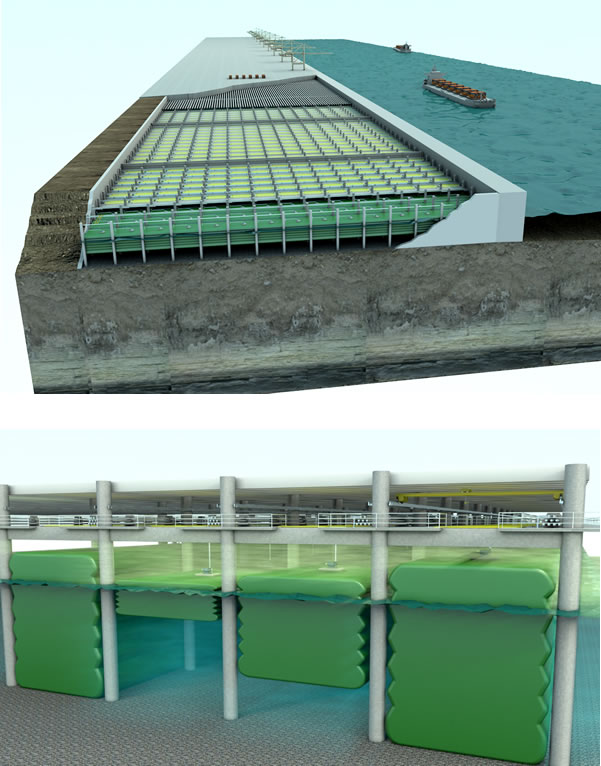 Figure 21 top and bottom Impressions of multi layered infrastructures